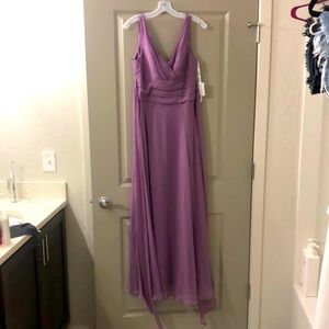 Wisteria color bridesmaid dress. NWT. Never worn